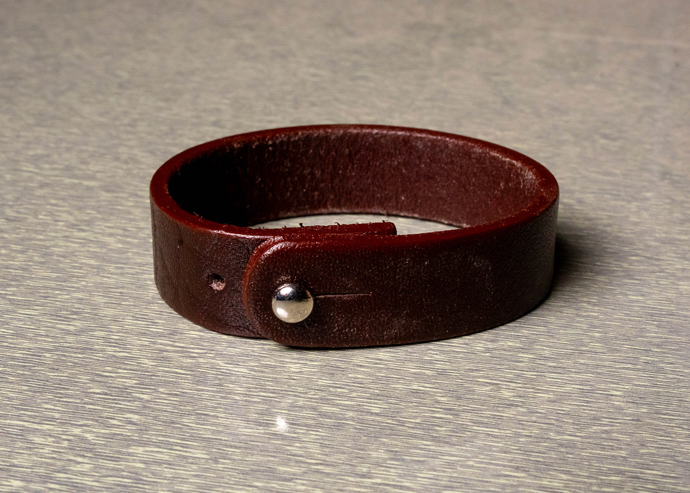 Handcrafted Brown Genuine Leather Wrap Bracelet