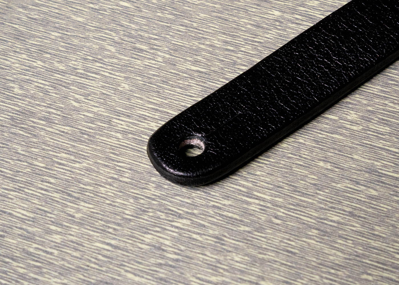 Handcrafted Black Genuine Leather Wrap Bracelet