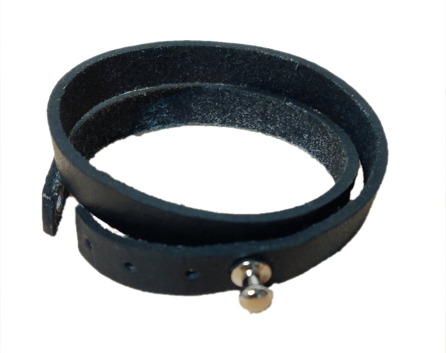 Handcrafted Brown Genuine Leather Wrap Bracelet