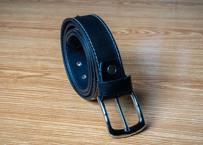 Handmade genuine leather belt, A Perfect gift Him/Her, Unisex leather belt,  Skull and Rivet design belt, Anniversary Gift for Him, Her