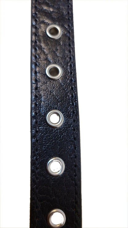 Leather Dog Collar, Genuine Leather Dog Collar, Collar with Steel rivet, Dog Collar with Strong Solid Buckle, Strong and Durable Collar